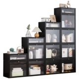 Современный и минималистичный книжный шкаф, стенд, книжная полка из натурального дерева, коробочка для хранения