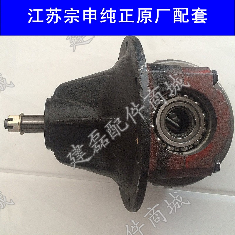 Three-wheeled locomotive parts Jiangsu Zongshen 200 rear axle differential gear package Gearbox assembly 24 teeth 6 teeth half shaft