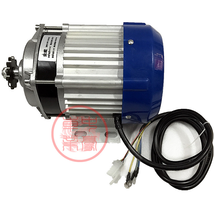 Electric tricycle feeding vehicle stacker lifting platform Chain motor Brushless 48v500w750w Mid-mounted