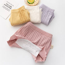 Childrens safety pants girls leggings baby five-point pants summer shorts childrens casual pants childrens thin pants