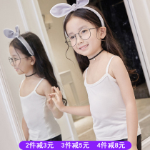 Girls camisole vest outside wearing summer dress modal primary school girls thin bottoming girl baby baby girl underwear