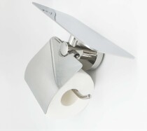 Yazhijie roll paper holder 304 stainless steel toilet paper holder can put mobile phone toilet tissue box AX35-3012