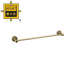 Yazhijie stainless steel towel bar bathroom towel hanging European bronze towel rack AC65-261