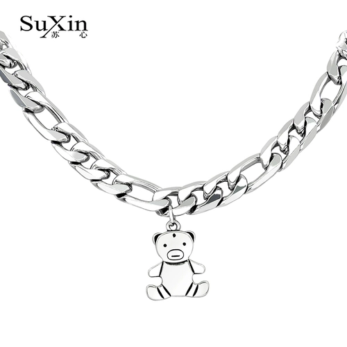 苏心 Небольшая дизайнерская подвеска, ожерелье, универсальный свитер, цепочка