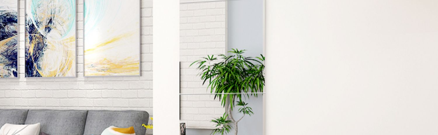 Lắp gương nhà toàn thân gương học sinh chống cháy nổ gương treo tường dán dán tường dán ký túc xá tủ quần áo khâu gương - Gương gương