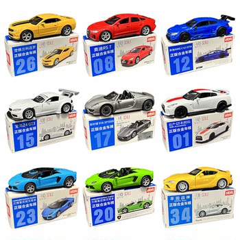 Colorful alloy car model becomes real car model