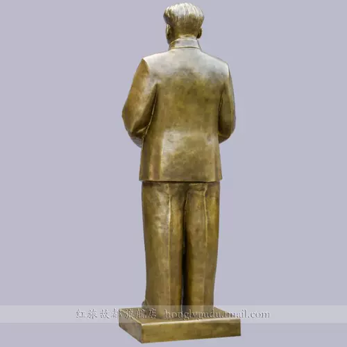 Открытие компании, председатель Мао, лежит на церемонии основания церемонии основания, Мао Цзэдун Чистого медного украшения цельного тела орнамент