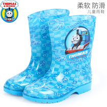 Thomas children rain shoes Boys baby rain boots Lightweight non-slip children middle and large children students fashion water shoes Rubber shoes