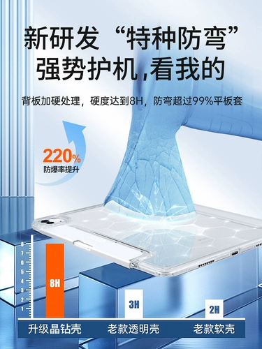 Lei Jue 2022 Новый защитный рукав iPadair5 с выдвижным ящиком Penal Groove Pro Protective Shell 11 -INCH Applable Apple Tablet Pablet Generation Generation Trangerate 4 Anti -Curved 9021 All -Inclusive Jacket 8