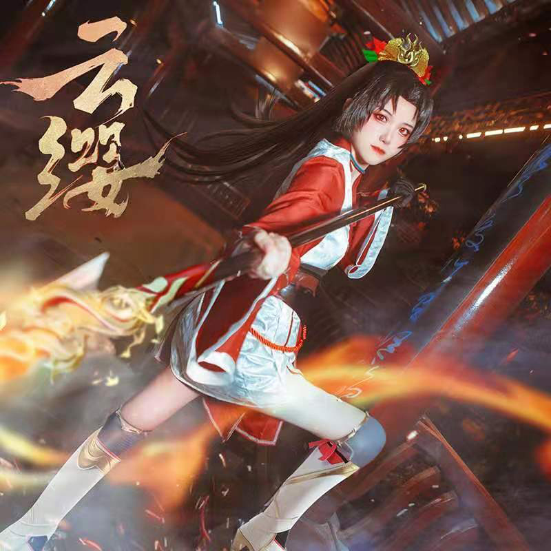 Spot King's Honor Cos Cloud Prairie Fire Original Hearts Game Cartoon C Costume Cospaly Suit Women
