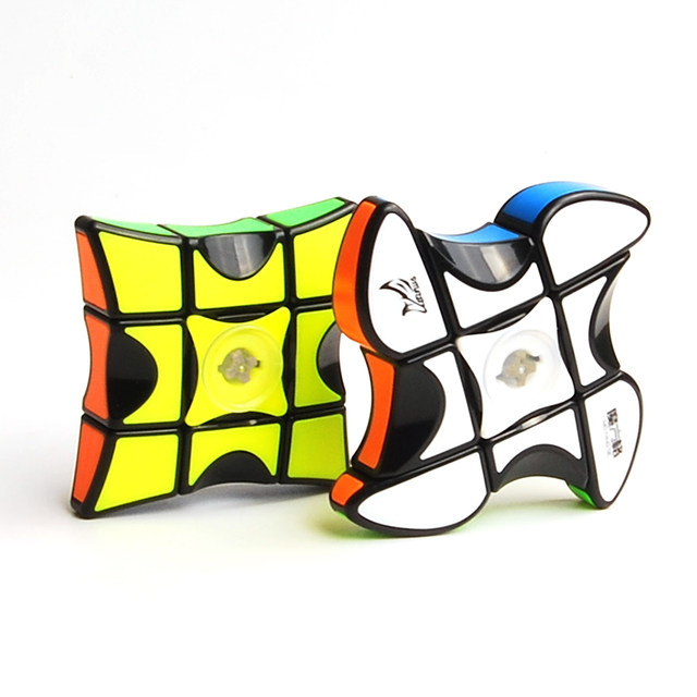 Qiyi Fingertip Hot Wheels Gyro Rubik's Cube Douyin Classroom Stress Relief and Boredom Artifact Male Student Educational Toy