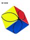 Qiyi Maple Leaf Rubik's Cube Play Edition Special-shaped Rubik's Cube Six Color Leaf Racing Competition Solid Color Beginner Educational Toy