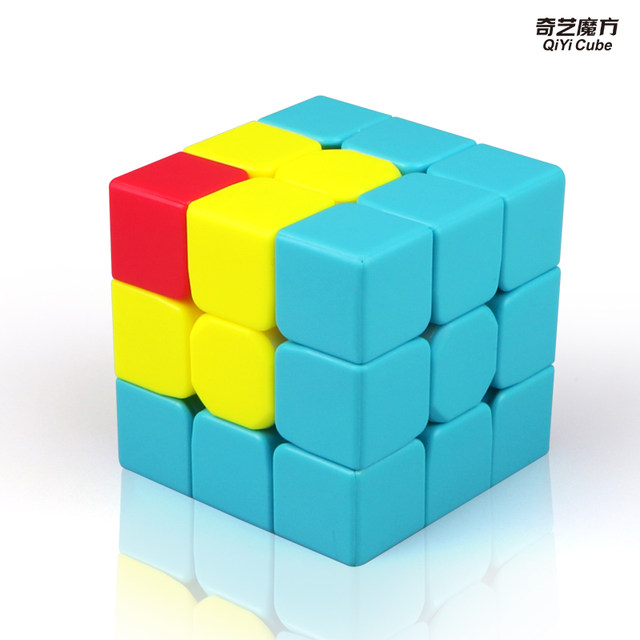 Sandwich Rubik's Cube Qiyi Burger Rubik's Cube third-level entry-level smooth and stable kindergarten teaching aids educational children's toys
