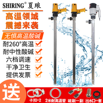 Sharan electric oil pump full stainless steel high temperature pump explosion-proof Xia Lang oil pump corrosion-resistant speed control pump