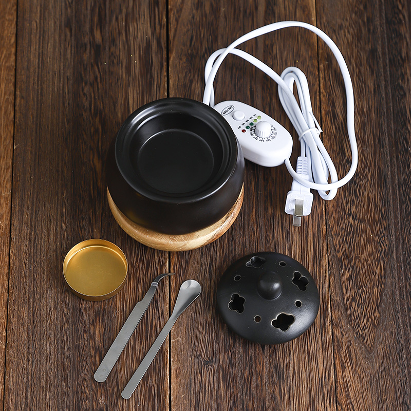 耐热定时调温电香炉，陶瓷香薰炉电子沉香炉，如何让家中香气四溢