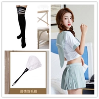 [Студенческий набор]+полосатые студенческие носки+перья