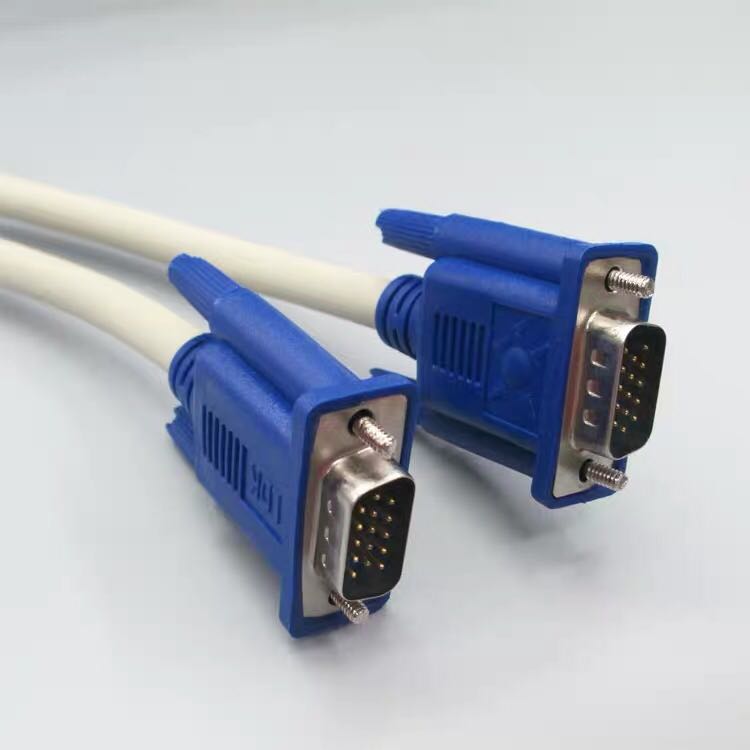 Full copper 3 5VGA line 3 m projectors Display TV Data HD connecting line accessories