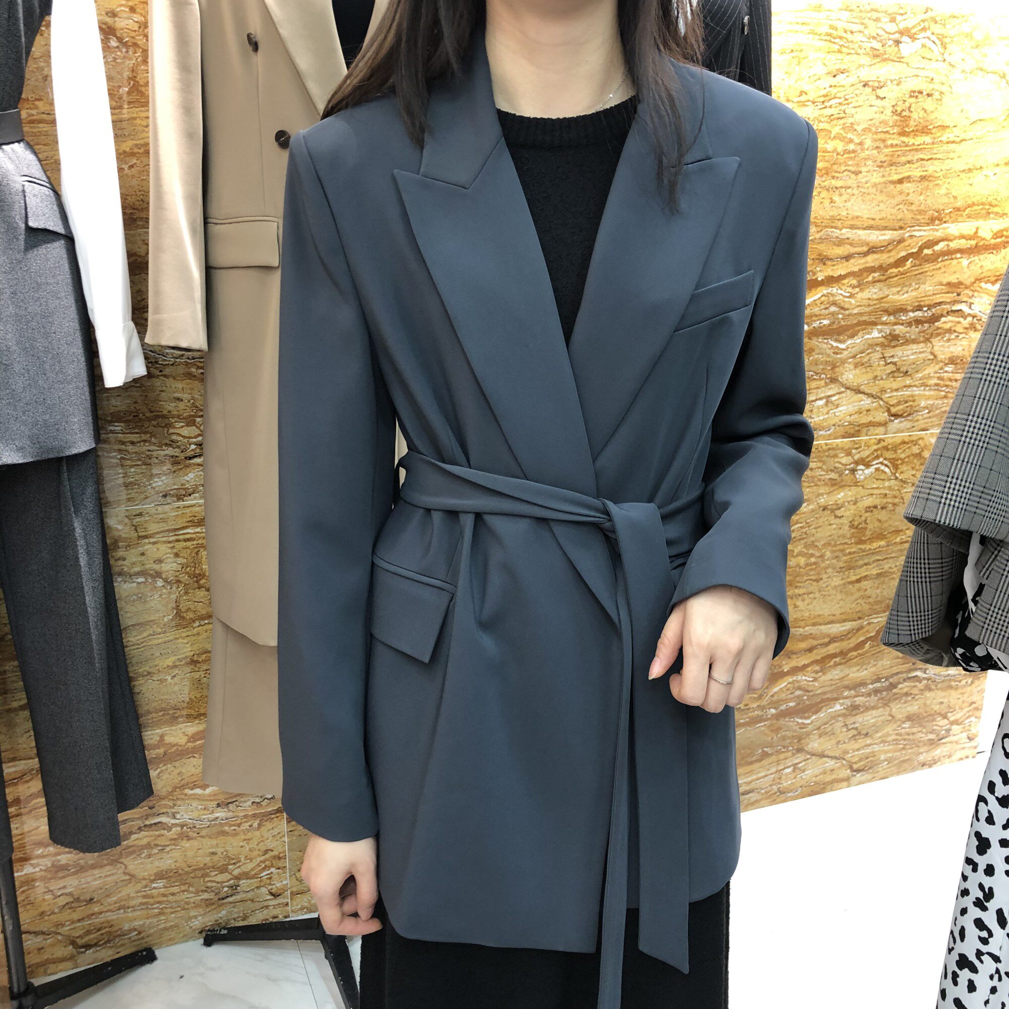 Mila Spring and Autumn Advanced Customized Strap Super Costume Middle - long - edition Super Costume Woman