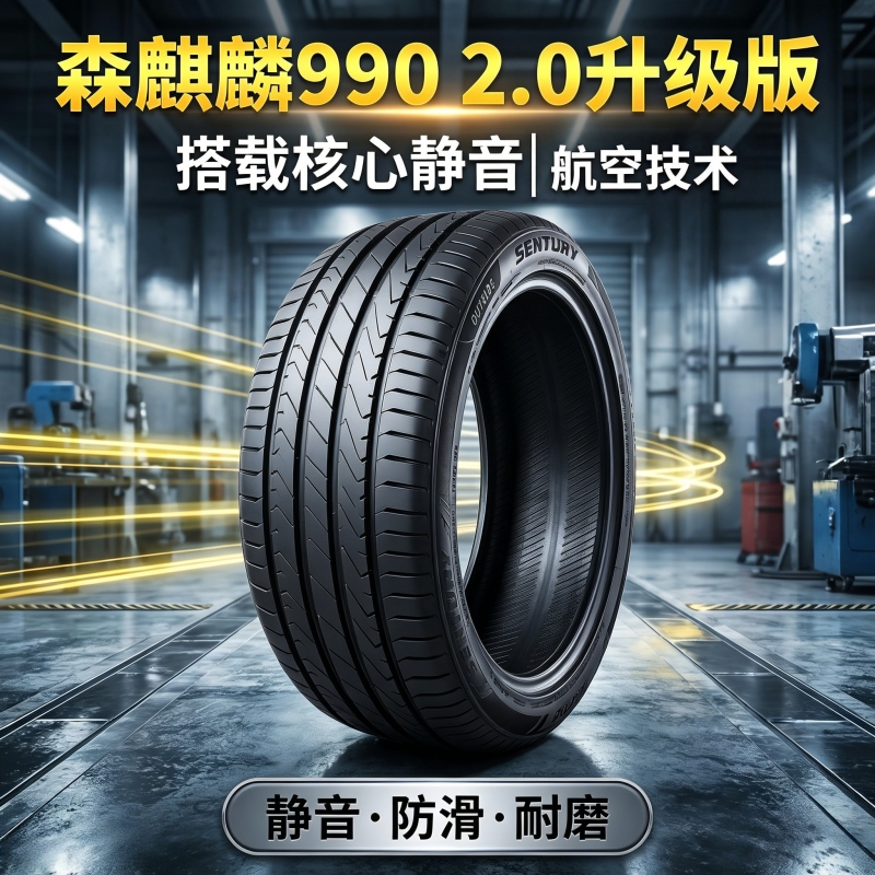 Senqilin Tires 235/55R18 Silent Cotton Tires 265/40R22 Electric Vehicle Oil Vehicle Version 2.0 23550R19