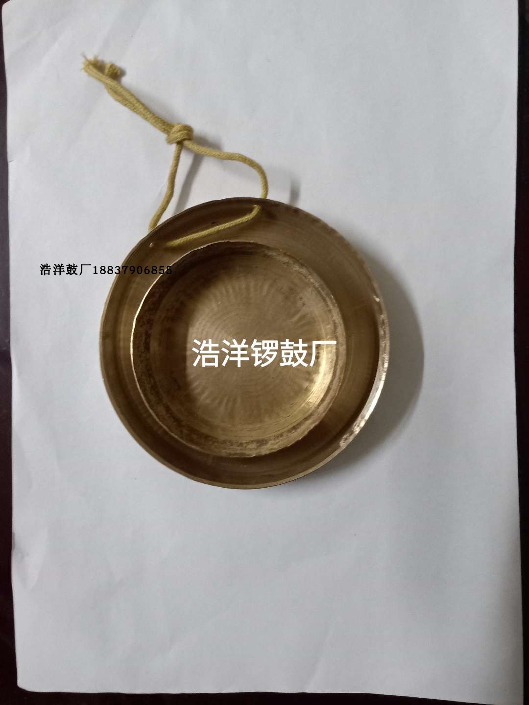 Sichuan Opera Mongs and Gong Size Gong Gong 8 cm 8 cm 12 cm Grand Mongs To Gong The Gong Brass