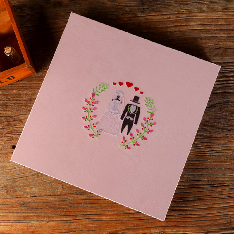 Mulch film family paste DIY album this handmade creative romantic couples to commemorate the growth of 40 records of the baby