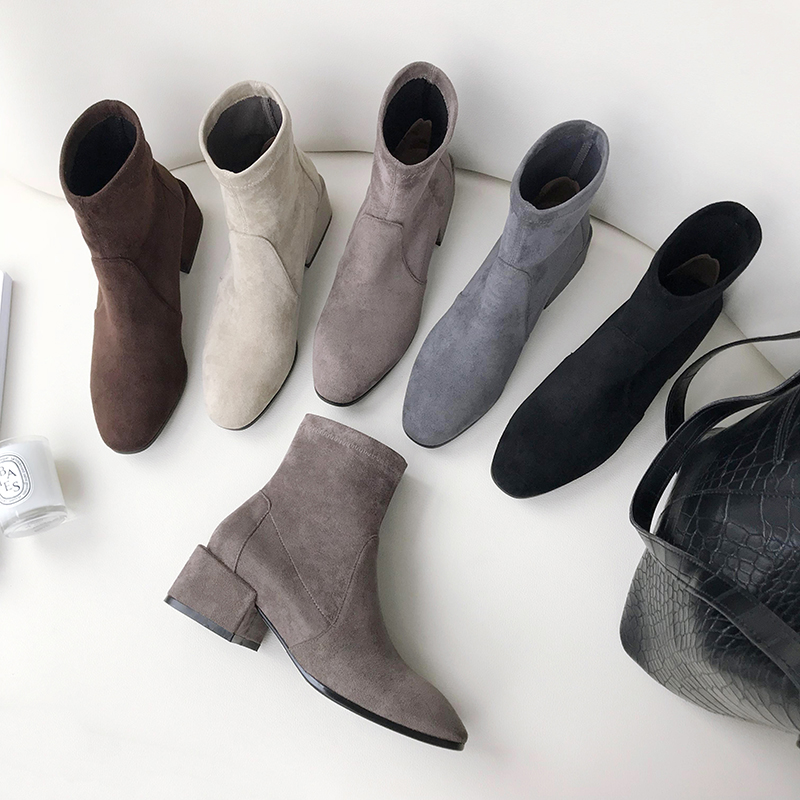 Bottes mi-saison femme      en Caoutchouc - Ref 3251003 Image 1