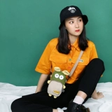 三色补丁 Сумка через плечо, универсальная брендовая сумка для телефона на одно плечо для школьников, коллекция 2021