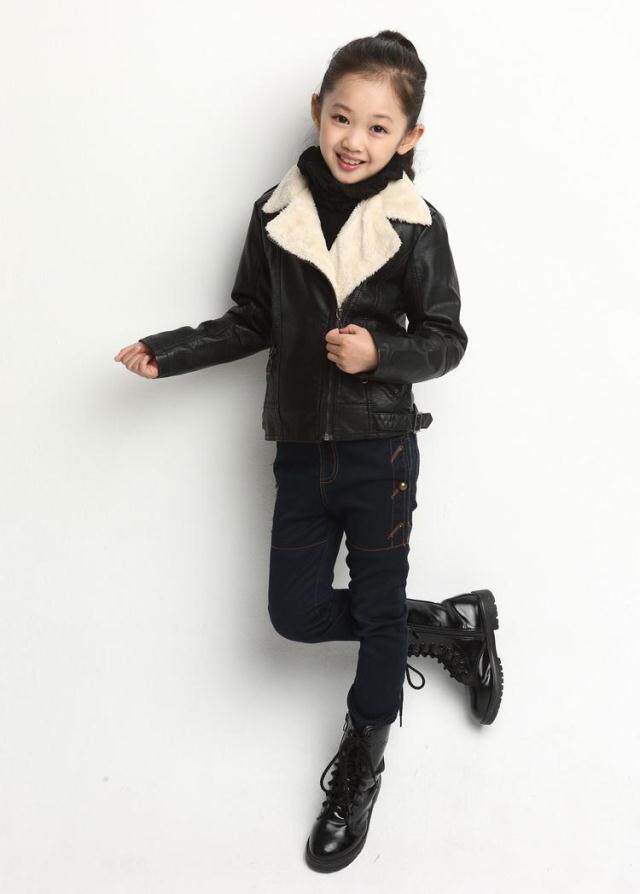 Blouson enfant en cuir PU - Ref 2159409 Image 24