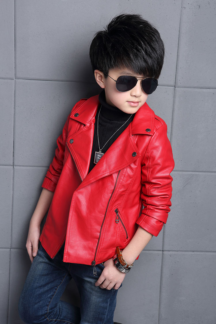 Blouson enfant en cuir PU - Ref 2159382 Image 30