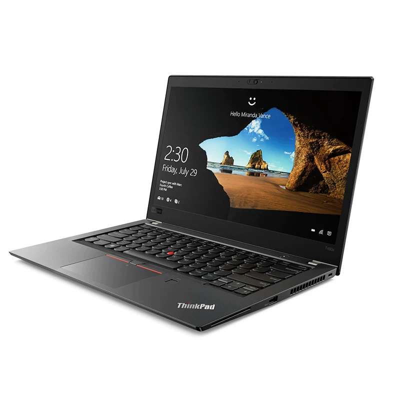 Lenovo, ультра легкий тонкий портативный ноутбук для студентов *S для студентов, T480, thinkpad, бизнес-версия, 14 дюймов, intel core i7