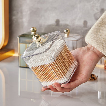 Cotton storage box makeup remover cotton swab sorting