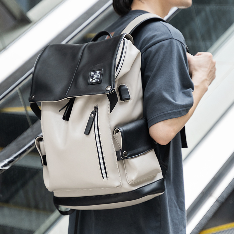 Current cortex double shoulder bag male carrybag fashion leisure large capacity travel package college students bag computer pack