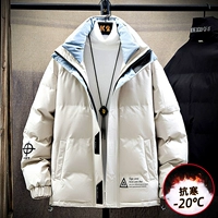 Зимняя куртка, трендовый короткий утепленный пуховик, 2020, в корейском стиле