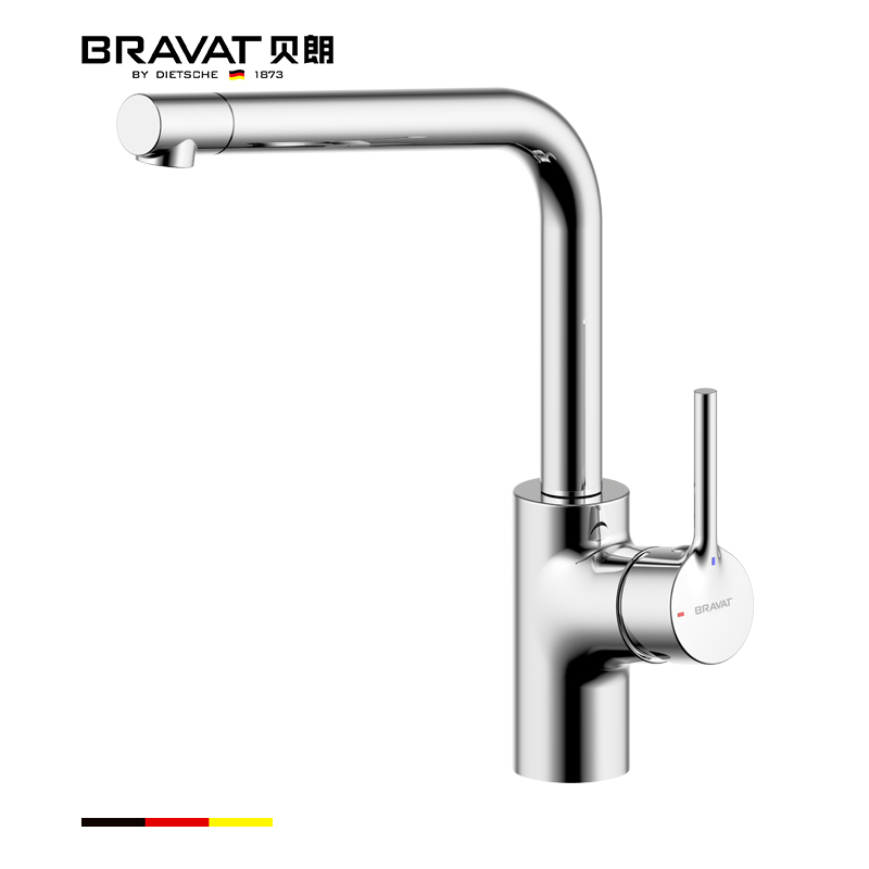 Germany Belang Rongyi All copper lead-free hot and cold rotating kitchen faucet Washing basin faucet