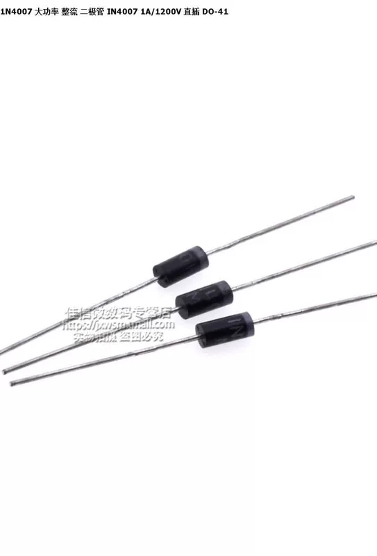 Diode chỉnh lưu cắm trực tiếp 1N4007 10A10 1N5408 1N5819 1N4001 5822 IN4007 cầu diot sạc