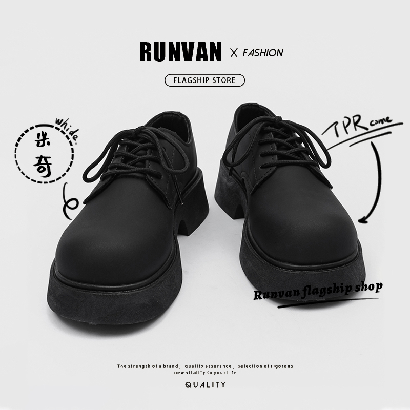 Summer 2026 New Style Wenzhou Leather Shoes for Men, Casual Derby Shoes, Mickey Big Toe, Wide Feet, Hairstylist Japanese Style, High-End Feel