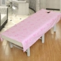 Thẩm mỹ viện tấm chống thấm nước và dầu với lỗ Làm đẹp giường spa massage tấm đặc biệt tìm mua ga phủ giường spa