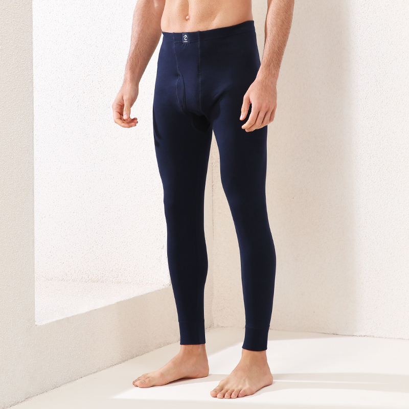 Mens quần mùa thu mens bông mỏng quần ấm bông quần 2019 mới mùa thu và mùa đông trouserlegging xà cạp.