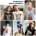 Vest nam mùa hè rộng rãi thể thao vest vai nam triều quá khổ hip hop kích thước lớn không tay áo thun cotton - Áo vest cotton các loại áo ba lỗ nam Áo vest cotton