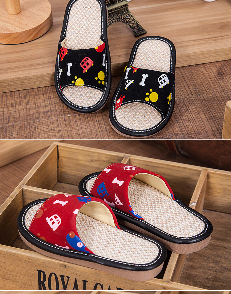 Chaussons enfants en autre pour Toute saison - semelle tendon - Ref 1013426 Image 15