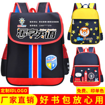 Kindergarten school bag custom printed logo childrens advertising school bag custom training class primary school advertising school bag custom