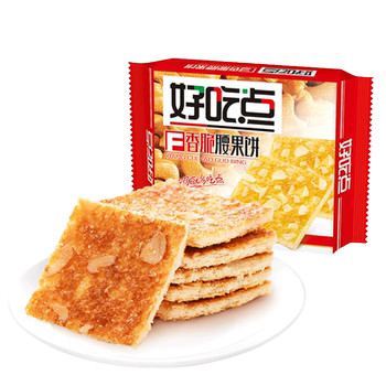 Delicious crispy cashew biscuits multi-flavor bags 108g nutritious and healthy breakfast snacks wholesale bulk