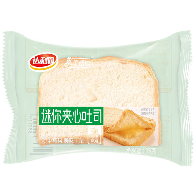 【达利园】美焙辰菠萝夹心小吐司早餐面包