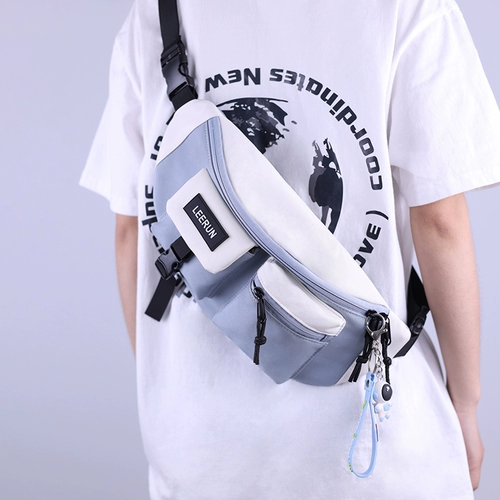 Сумка через плечо, ремешок для сумки, трендовая нагрудная сумка, японская сумка на одно плечо для школьников для отдыха, поясная сумка