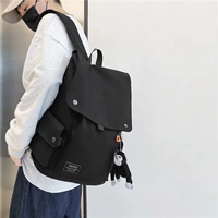 Чистый черный [стиль молнии] + 2 значка бесплатно + орангутан