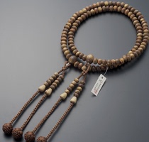 Japanese direct mail Kyoto hand-made agarse beads for Shinan Buddha beads dedicated to Shinan Buddha beads