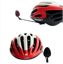 Bike rearview mirror helmet rear-view mirror safety gear riding viewfinder multi-angle adjustable
