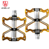 Wheel Up Bike Footboard Bearings Peering Mountain Bike Foot Pedal Sub Non-slip Pedalling Riding Equipment Accessories