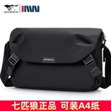 Septwolves, мужская сумка через плечо, сумка на одно плечо, портативная небольшая сумка, рюкзак