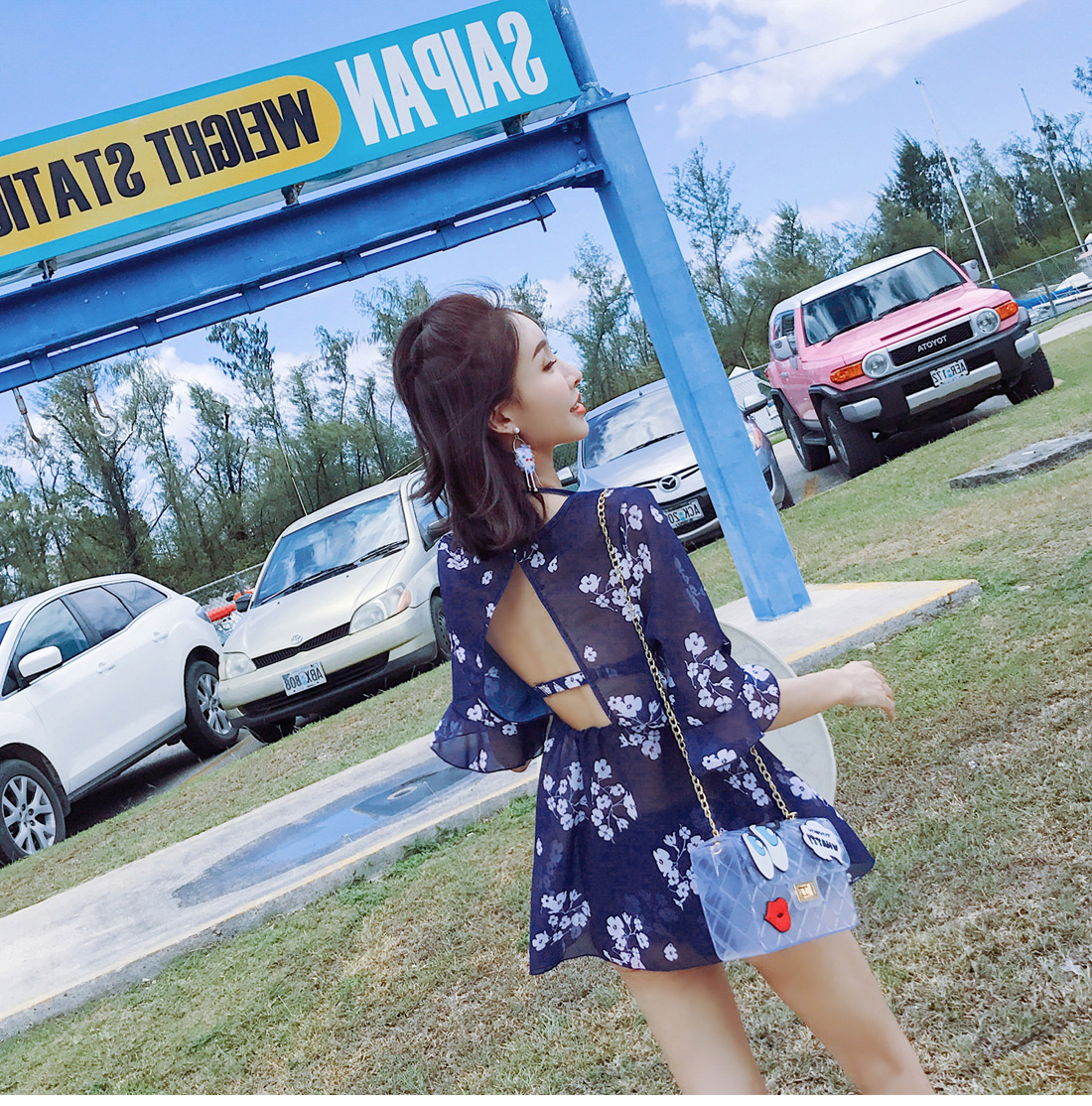 Bikini bikini ba điểm gợi cảm áo tắm nữ ngực nhỏ tụ tập áo blouse bên bờ biển áo tắm nữ bảo thủ - Bikinis áo tắm cao cấp